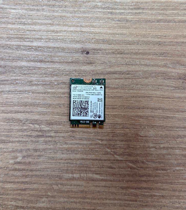 Intel 3160NGW Uyumlu Notebook Wifi Card